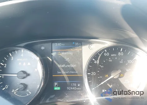 2020 Nissan Rogue Sv Intelligent Awd z USA, uszkodzony, nr VIN JN8AT2MV9LW113948